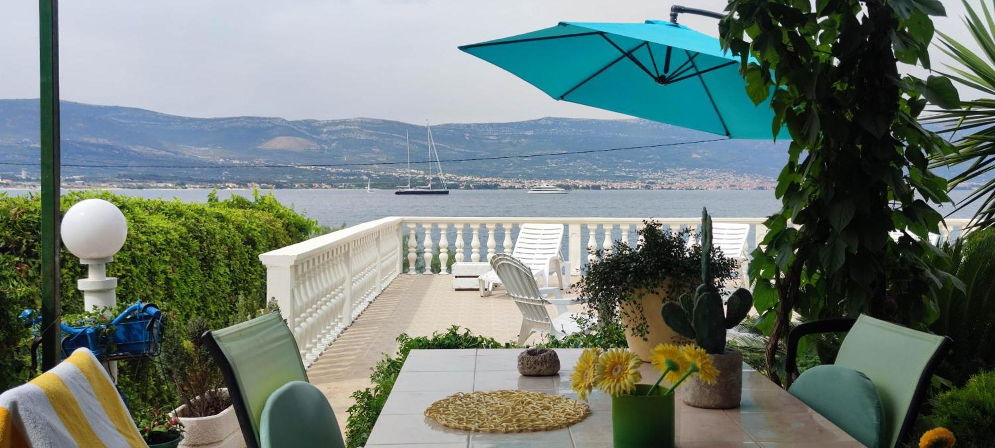Villa Fjaba - By The Sea - With The Big Terraces & Great Sea View Τρογκίρ Εξωτερικό φωτογραφία
