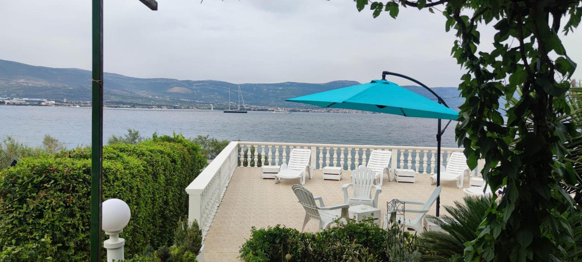 Villa Fjaba - By The Sea - With The Big Terraces & Great Sea View Τρογκίρ Εξωτερικό φωτογραφία